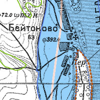 Карта ангары до затопления братского водохранилища